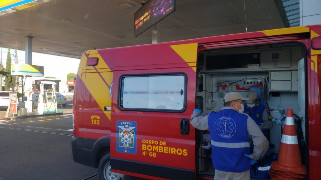 Jovem fica ferido ao sofrer queda em rampa de trocar óleo em Cascavel