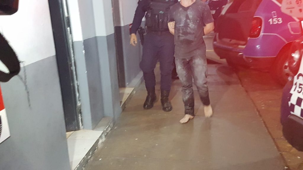 Homem é detido no Brasília por violência doméstica