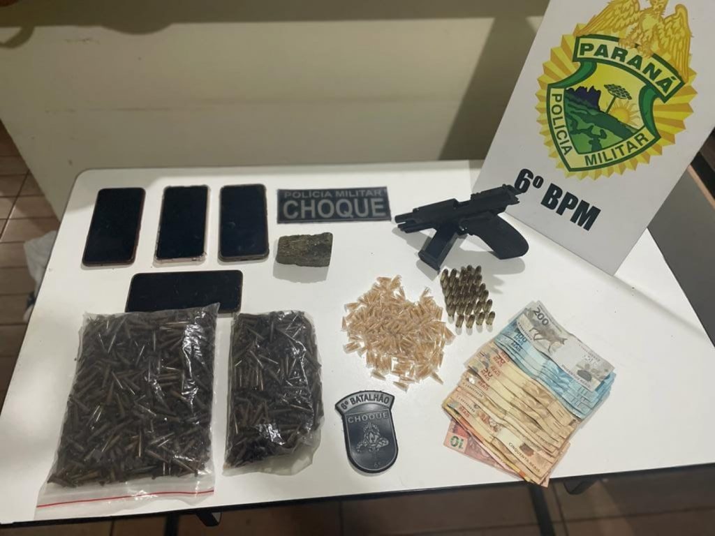 Mais de 1000 pinos de crack são apreendidos durante Operação Hórus
