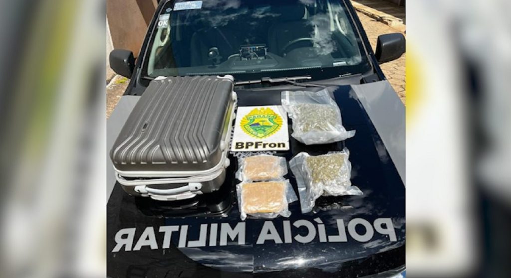 BPFron apreende adolescente em posse de maconha na rodoviária de Foz do Iguaçu