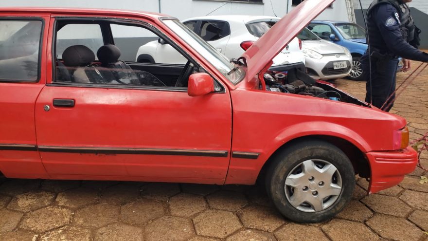 Escort com alerta de furto é recuperado