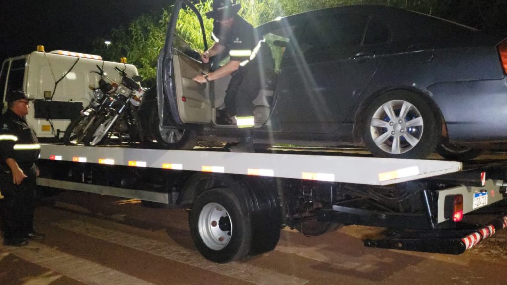 Três motos e dois carros são apreendidos em operação nesta quinta-feira (22)