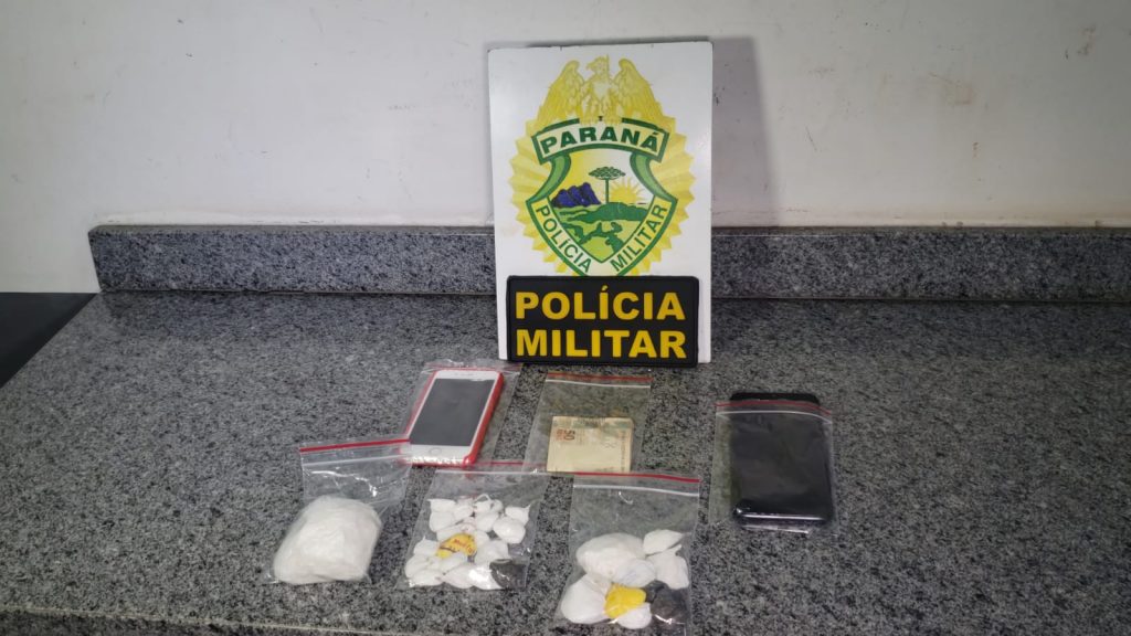 Menor de idade é apreendido com cocaína em Corbélia e trazido até Cascavel