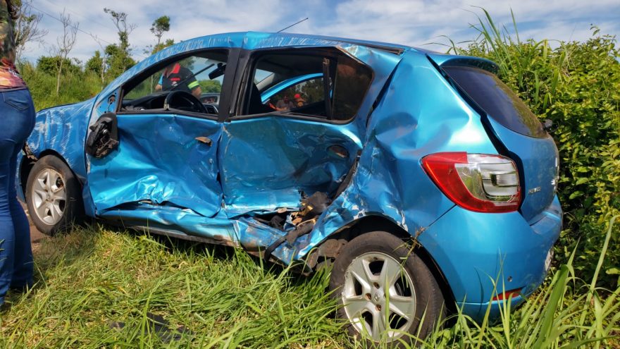 Homem fica em estado grave após acidente de trânsito na PR-586