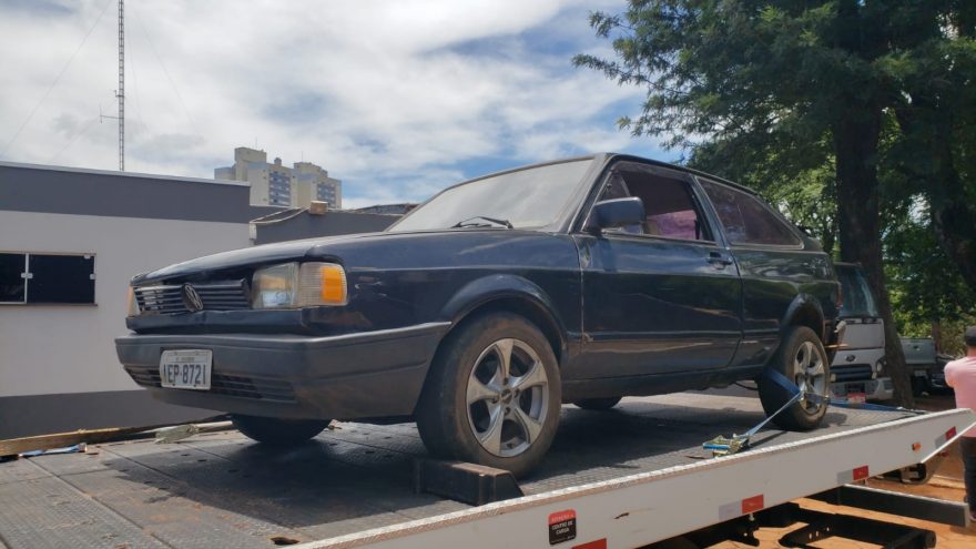 Veículo é encontrado abandonado no mesmo Bairro que foi furtado