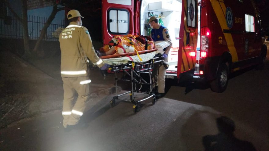 Idoso fica ferido após sofrer queda no Bairro Cancelli