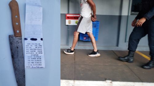 Embriagado e armado com faca, jovem causa transtornos no Riviera Imagem referente a Embriagado e armado com faca, jovem causa transtornos no Riviera