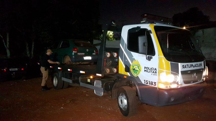 Gol que havia sido furtado ontem é recuperado pela Polícia Militar