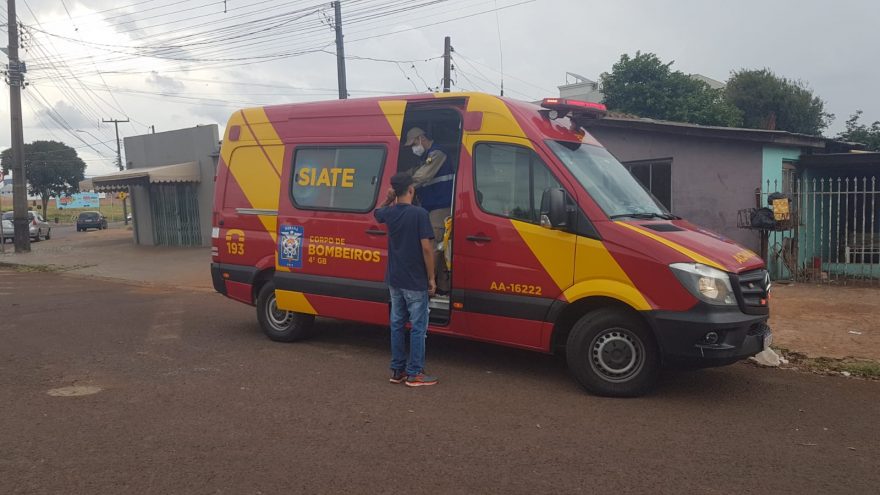Gestante sofre queda no Cascavel Velho