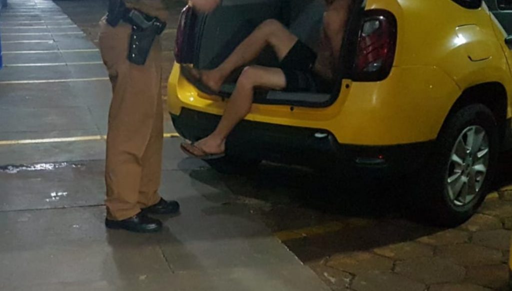 Suspeito pelo crime de Maria da Penha é levado até a Delegacia