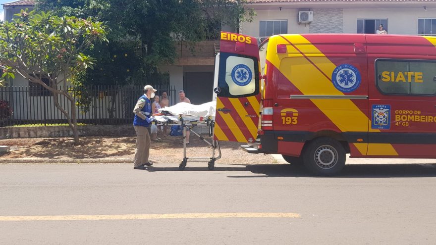 Idosa sofre corte na cabeça após queda no Ciro Nardi