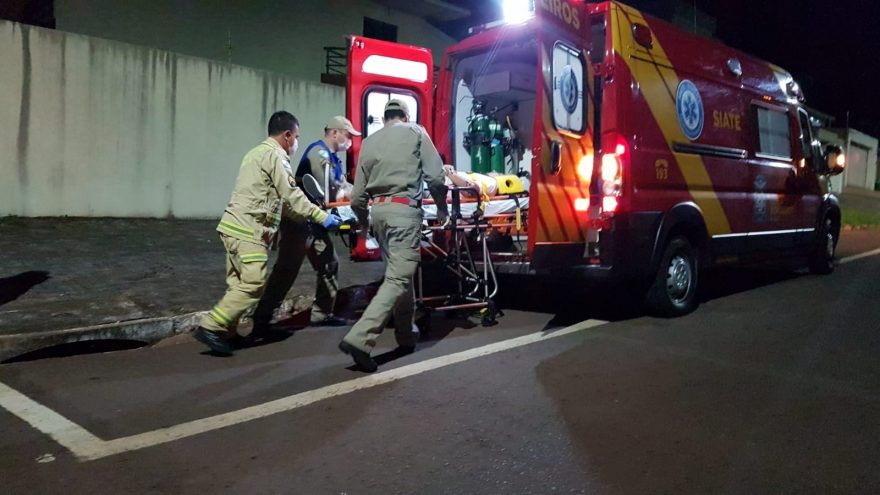 Homem de 31 anos fica ferido em acidente com moto na Região do Lago