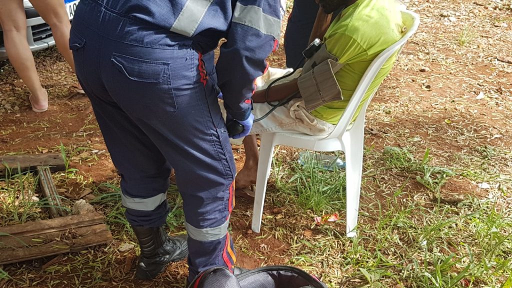 Homem encontrado no Cascavel Velho disse que estava há dois dias sem comer