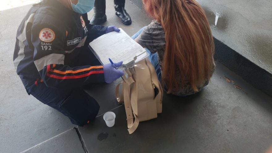 Adolescente gestante sofre crise de pânico na 15ª SDP e é socorrida pelo Samu