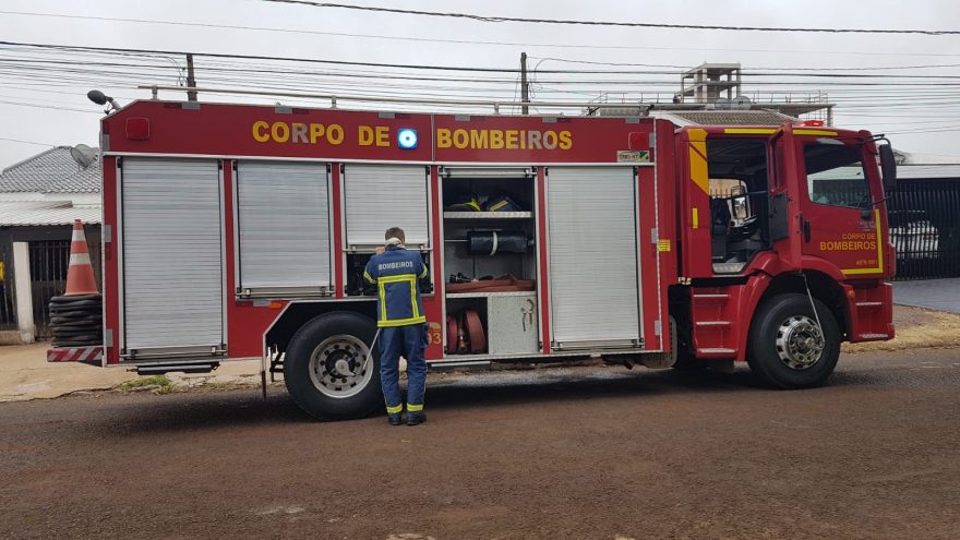 Vazamento de gás mobiliza Corpo de Bombeiros no Alto Alegre