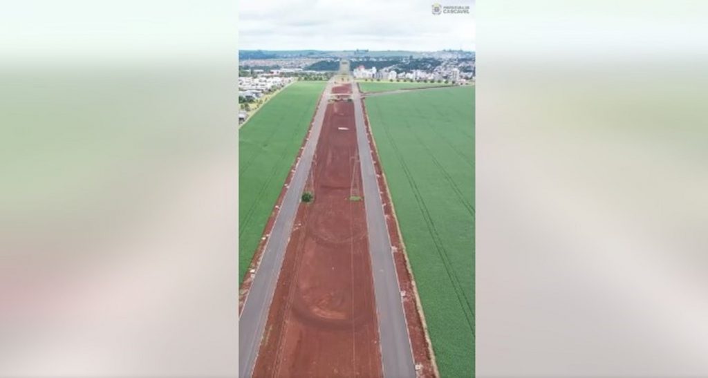 Confira o andamento da extensão da Avenida Brasil de carona com o Paranhos
