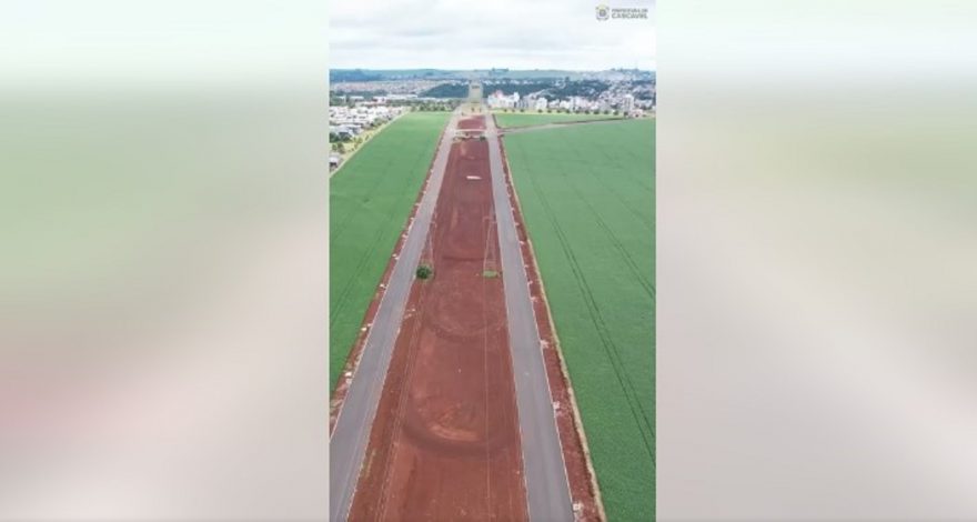 Confira o andamento da extensão da Avenida Brasil de carona com o Paranhos