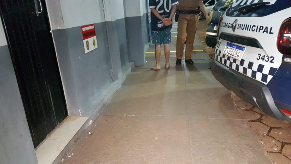 Após agredir mulher, jovem é detido em Capitão e trazido a Cascavel