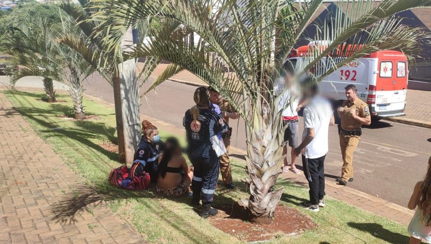 Briga entre gestante e suposto pai do bebê mobiliza Samu e Polícia Militar