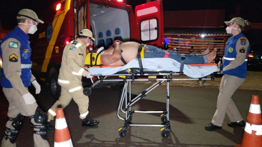 Briga de bar deixa homem de 40 anos ferido e Siate é acionado no Santa Felicidade