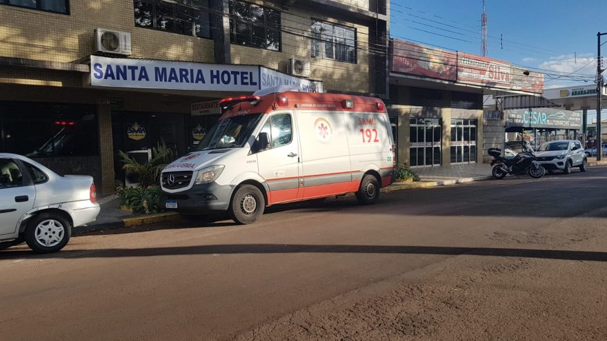 Confuso e relatando muitas dores, homem é socorrido em hotel no Centro