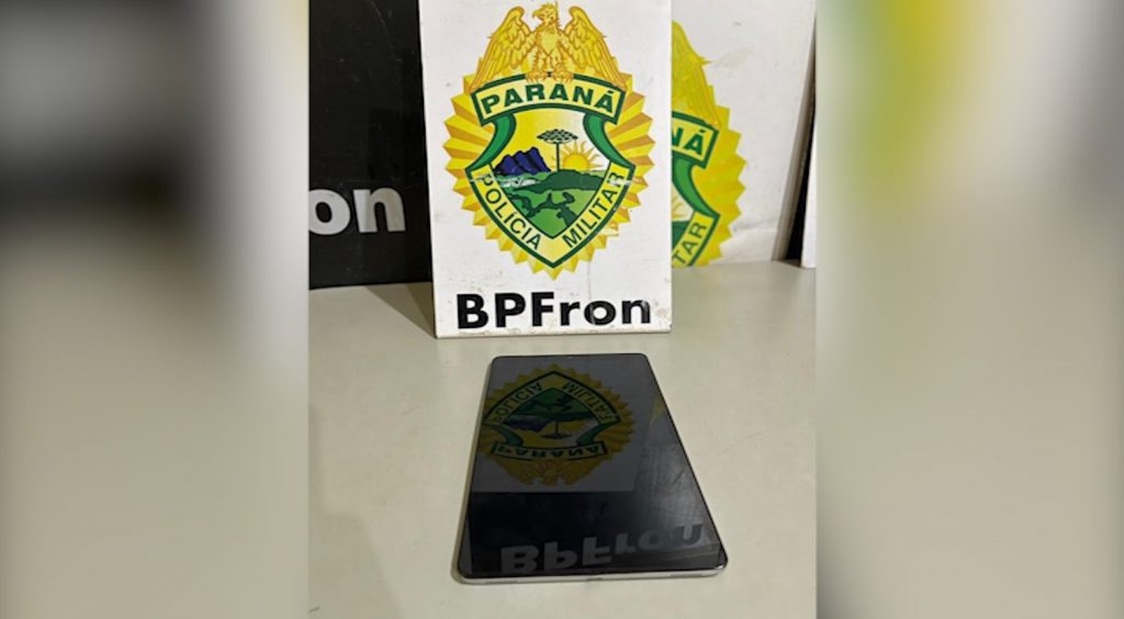 Tablet roubado é recuperado pelo BPFron em Guaíra