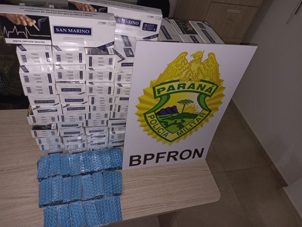 Homem é detido com mais de 100 pacotes de comprimidos estimulantes sexuais