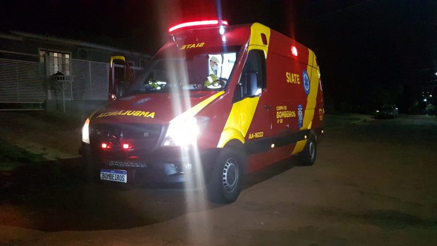 Homem vítima de agressão é socorrido pelo Siate na Vila Tolentino