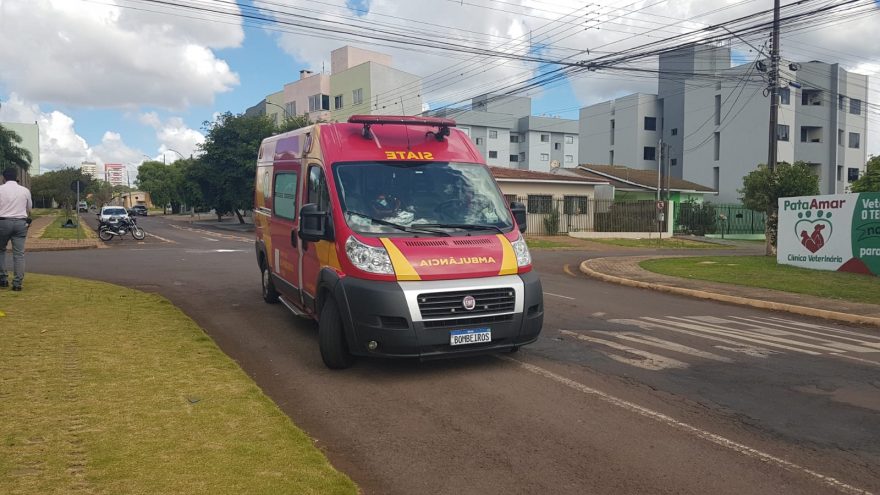 Homem sofre fratura na clavícula após acidente no Coqueiral