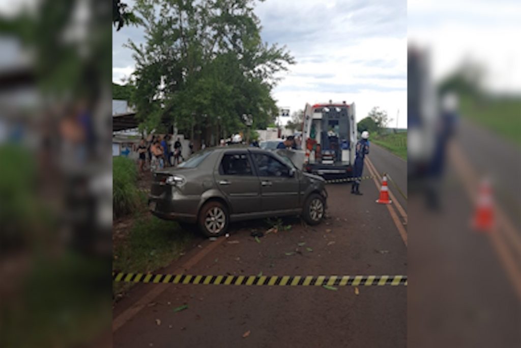 Mulher morre em colisão na PR-317