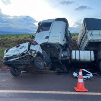 Imagem referente a Barraca caída na rodovia pode ter ocasionado acidente fatal na BR-369, diz PRF
