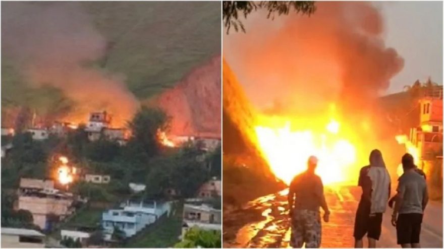 Vídeo: Caminhão com etanol explode e assusta cidade mineira