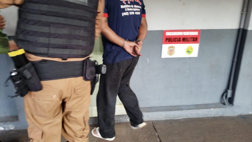 Homem procurado por tráfico de drogas e disparos de arma de fogo é encontrado no Melissa