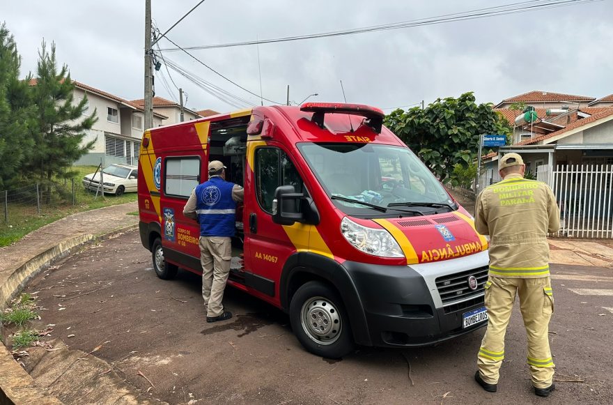 Ciclista idoso fica ferido ao se envolver em acidente com automóvel no Riviera