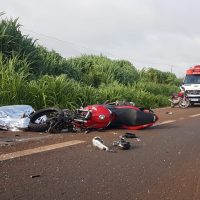 Imagem referente a Gestante e motociclista que morreram na 277 são identificados
