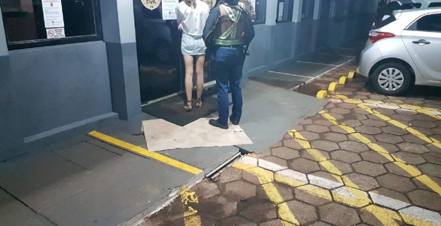 Mulher é detida durante operação de fiscalização do BPRv