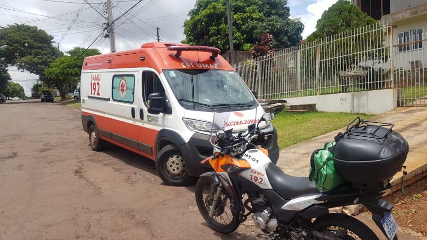 Idosa de 79 anos é socorrida pelo Samu após passar mal em residência no Claudete