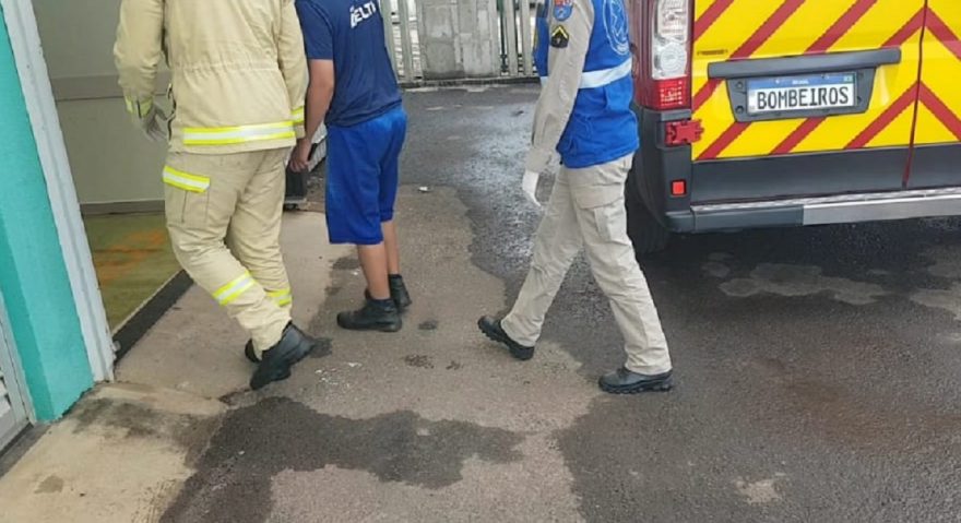 Frentista é atropelado por cliente no Bairro Cascavel Velho