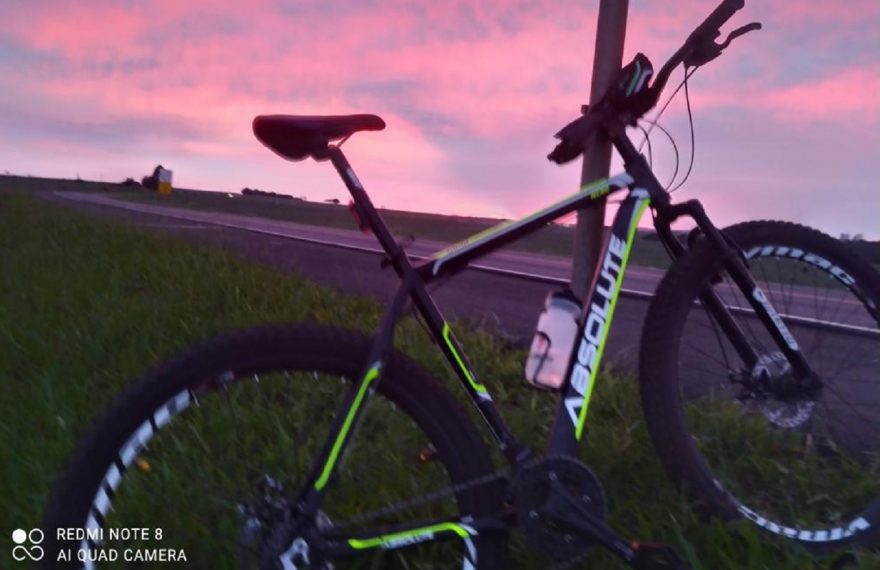 Bicicleta Absolute foi furtada no Bairro Cancelli