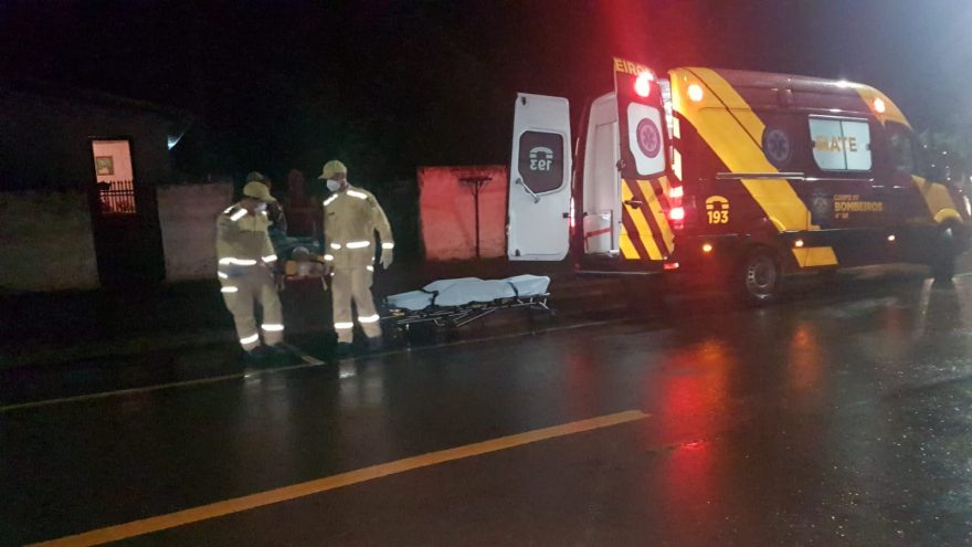 Idosa fica ferida após sofrer queda no Bairro Interlagos