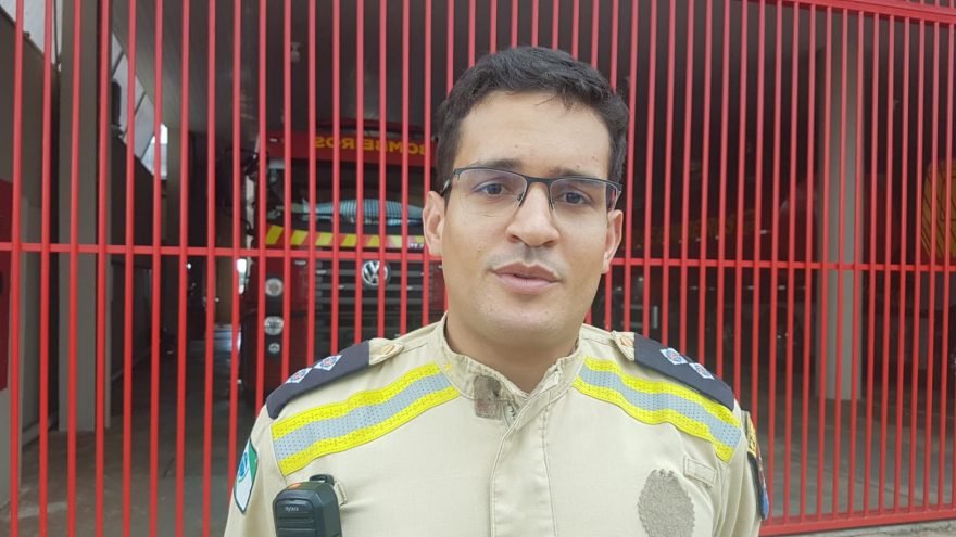 “A casa de madeira estava totalmente sinistrada”: Tenente comenta sobre incêndio na BR-163