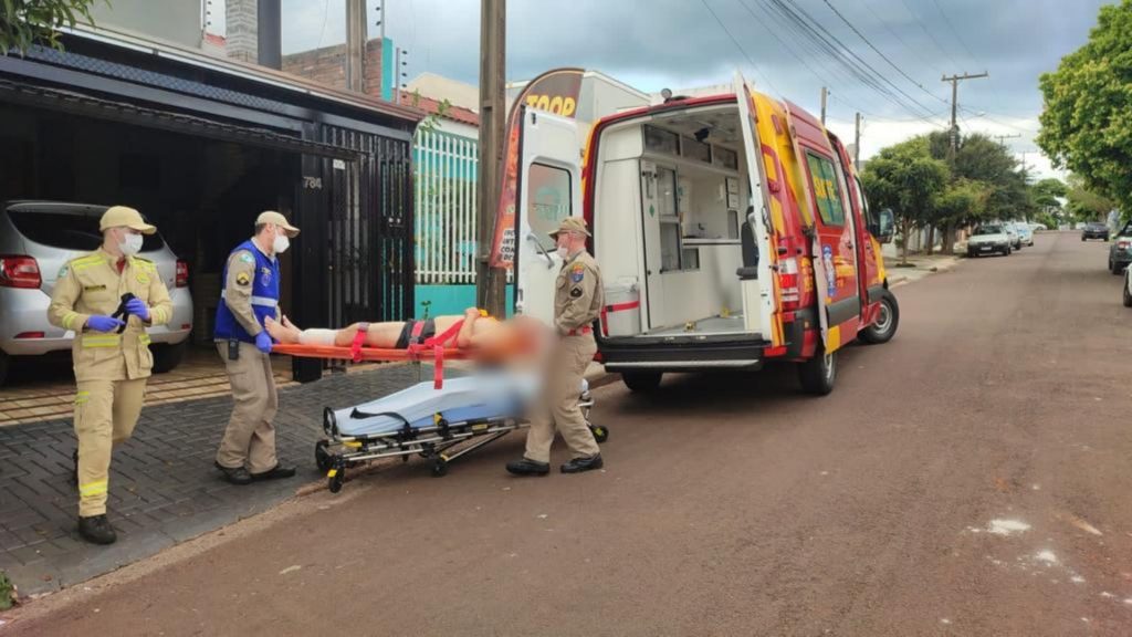 Homem sofre corte causado por serra circular no Bairro Canadá