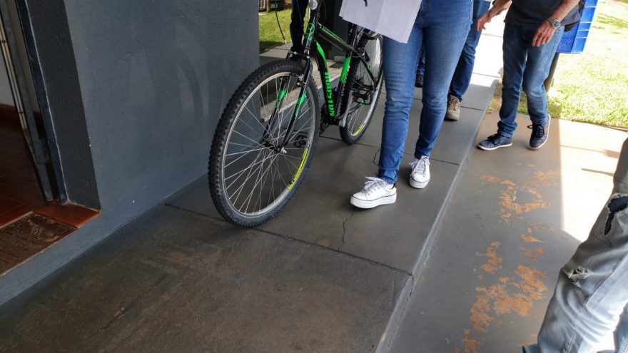 Bicicleta com alerta de furto é recuperada pelo GDE