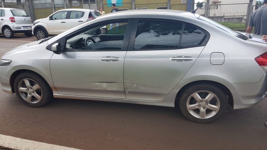 Colisão de trânsito é registrada na Avenida Rocha Pombo