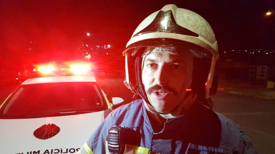 Conveniência é incendiada no bairro Morumbi