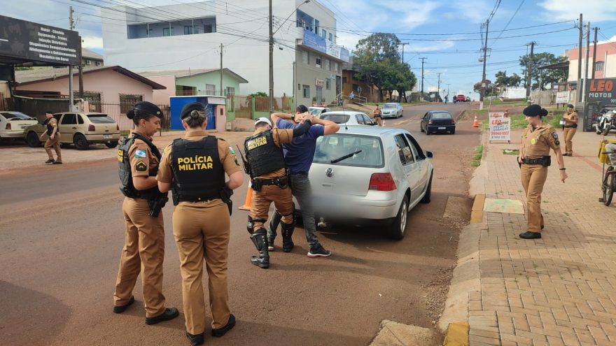 Para inibir crimes, PM realiza ação de fiscalização em veículos e condutores na Região Norte