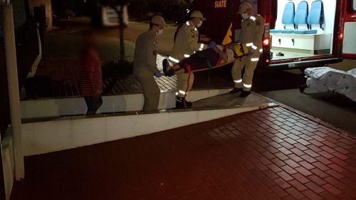 Idosa de 78 anos é socorrida pelo Siate após cair no banheiro Imagem referente a Idosa de 78 anos é socorrida pelo Siate após cair no banheiro