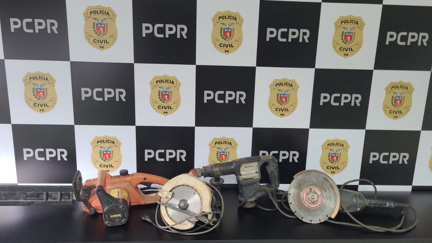 Polícia Civil de Toledo recupera ferramentas furtadas e prende indivíduo