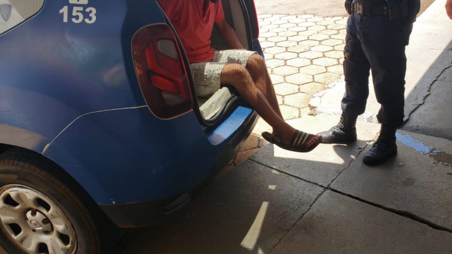Homem é encaminhado à Delegacia após descumprir medida protetiva