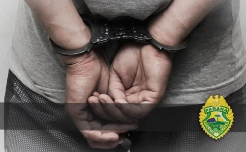 Homem com mandado de prisão em aberto por furto e resistência é preso Imagem referente a Homem com mandado de prisão em aberto por furto e resistência é preso